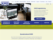 Tablet Screenshot of kmd.nl