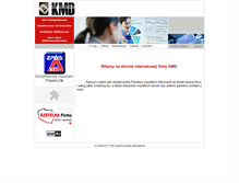 Tablet Screenshot of kmd.com.pl